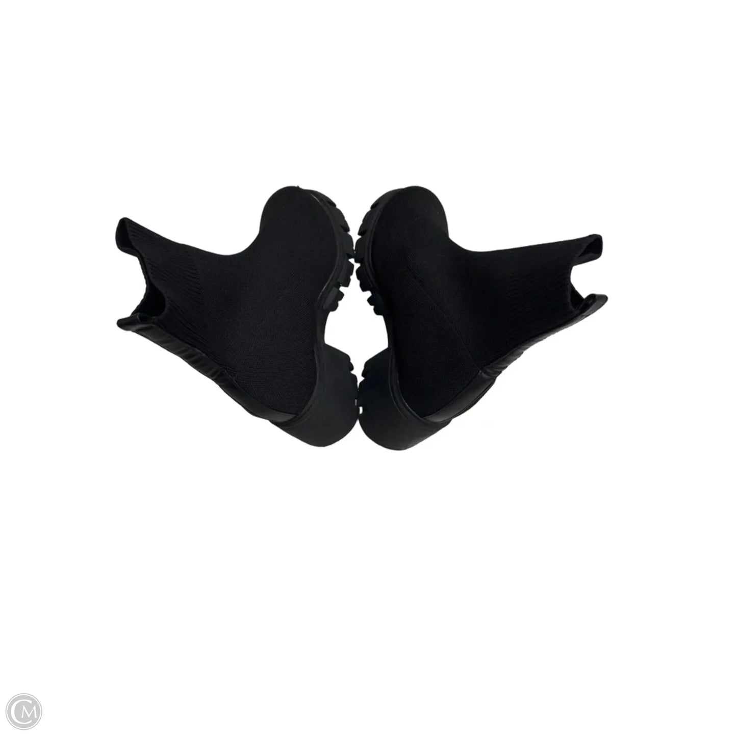 Boots Ankle Heels By Forever 21 In Black, Size: 9