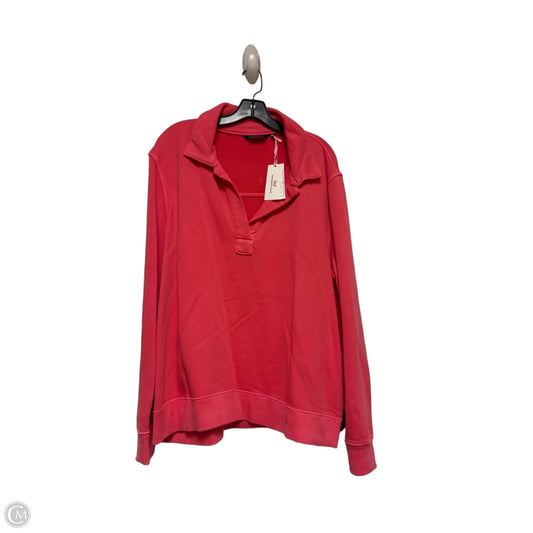 Athletic Jacket By Vineyard Vines In Pink, Size: Xl