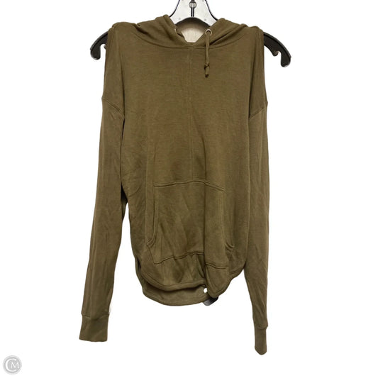 Athletic Top Long Sleeve Hoodie By Clothes Mentor In Green, Size: Xs