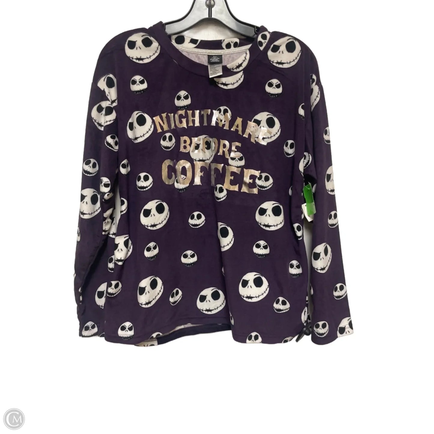 Pajamas 2pc By Disney In Purple, Size: S