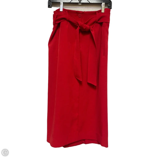Skirt Midi By Eva Mendes In Red, Size: 2