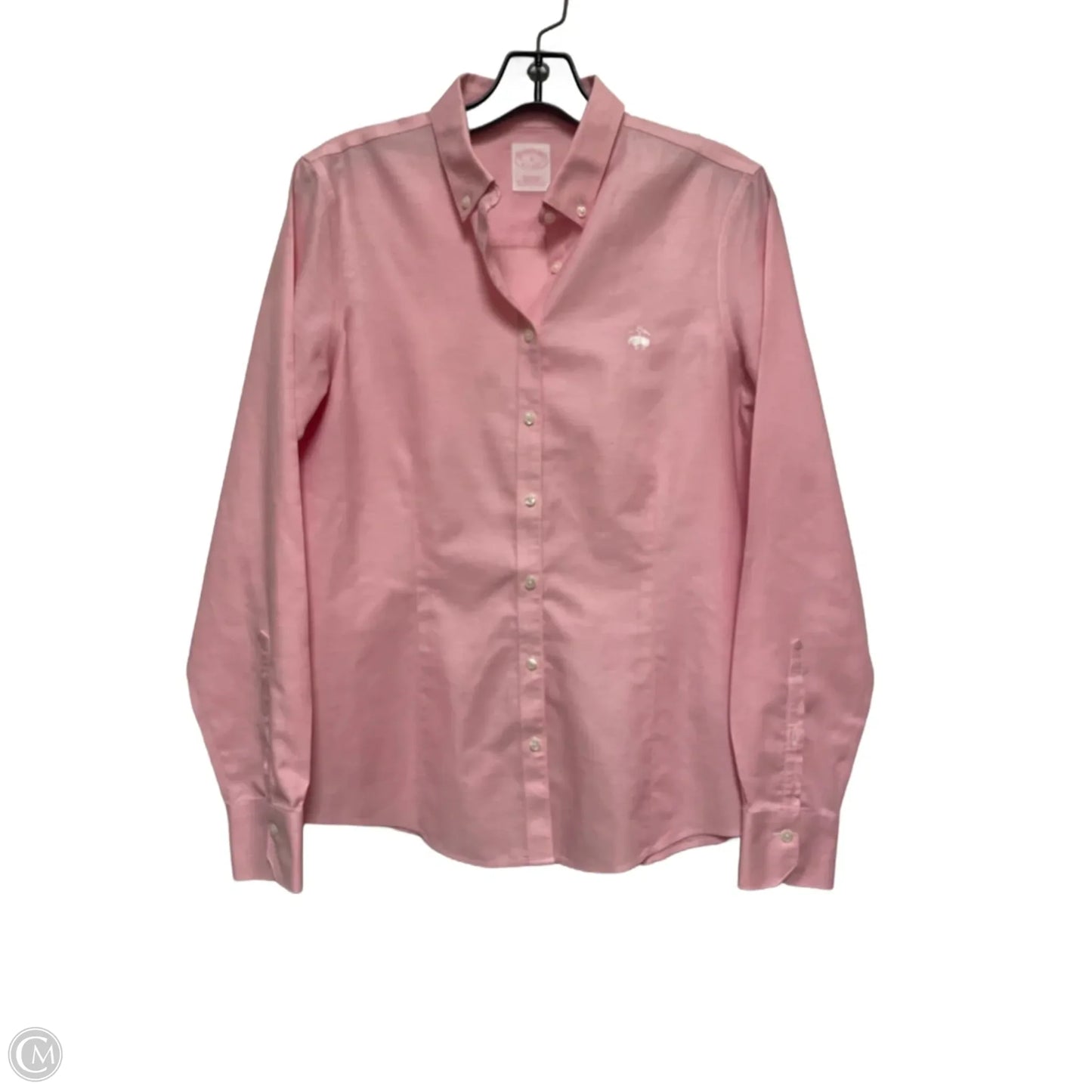 Top Long Sleeve Basic By Clothes Mentor In Pink, Size: M