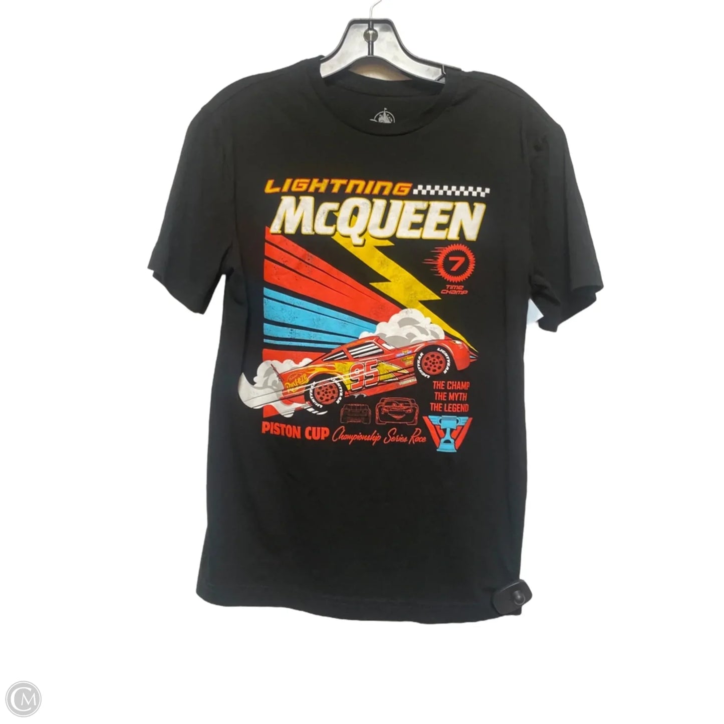 Top Short Sleeve Basic By Disney Store In Black, Size: Xs