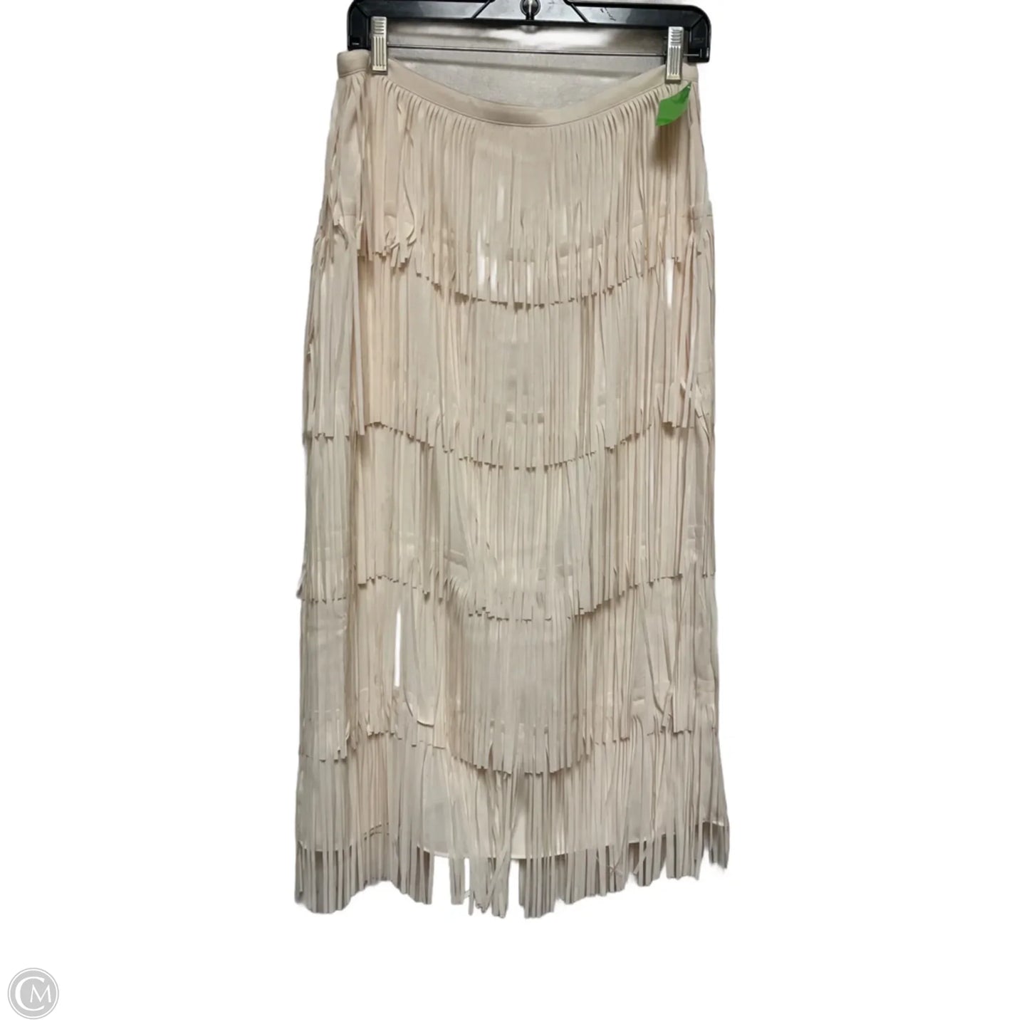 Skirt Midi By Loft In Tan, Size: 6