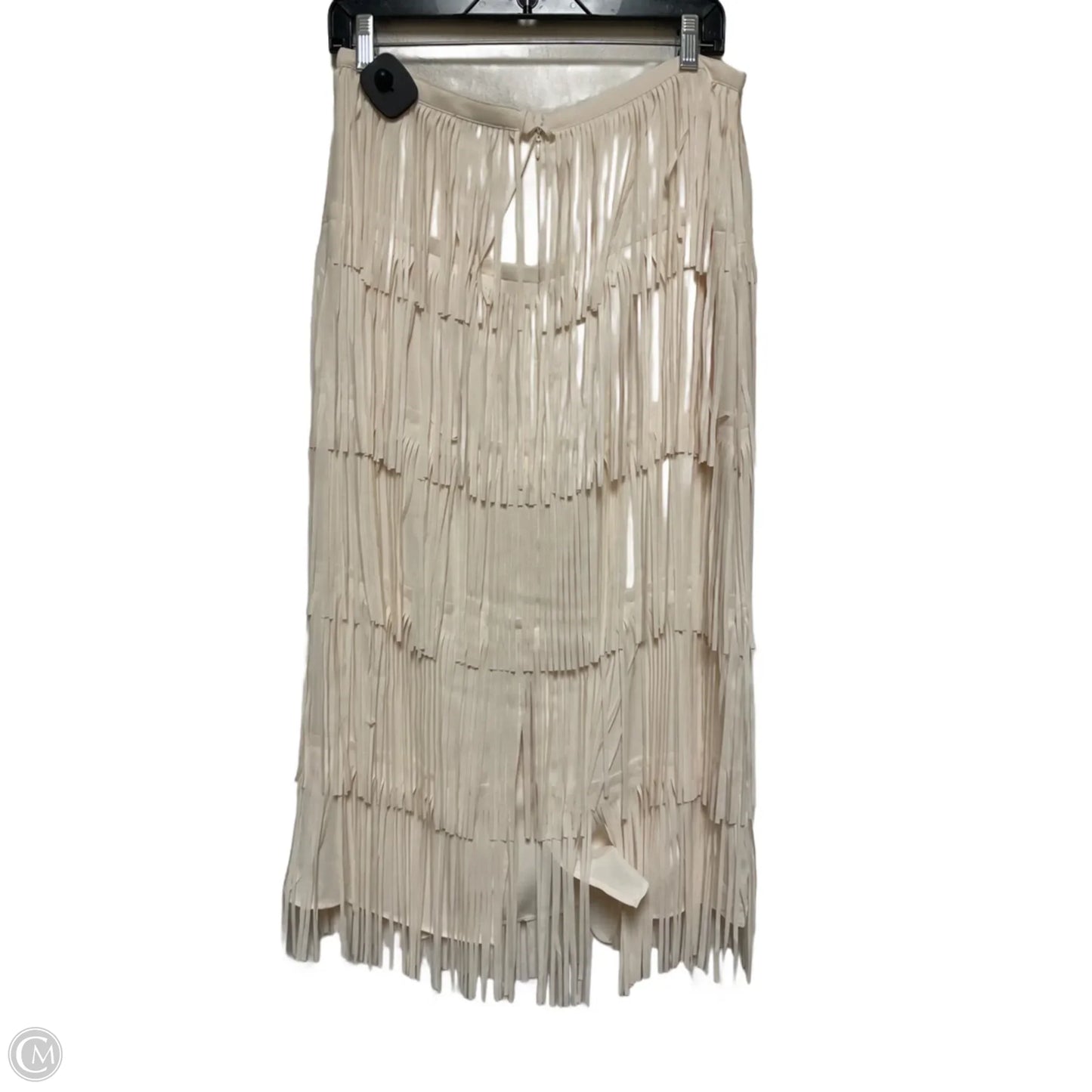 Skirt Midi By Loft In Tan, Size: 6