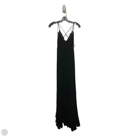 Dress Casual Maxi By Free People In Black, Size: Xs