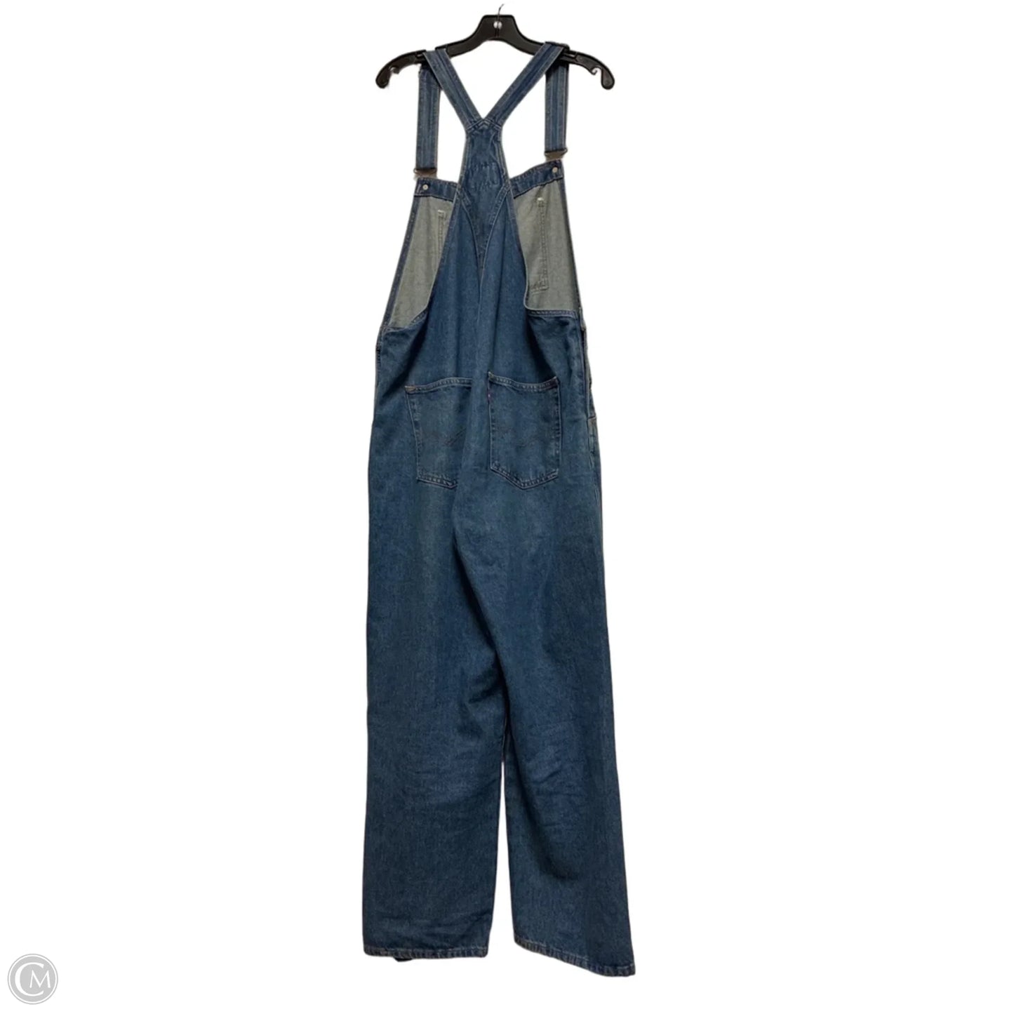 Jumpsuit By Levis In Blue Denim, Size: L