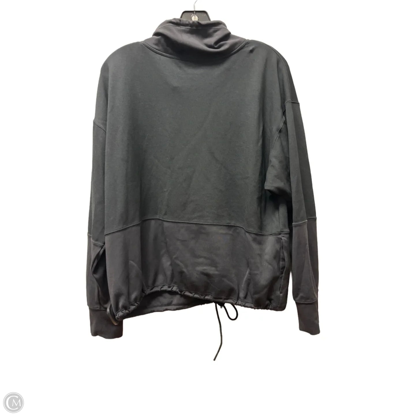 Athletic Sweatshirt Crewneck By Athleta In Black, Size: S