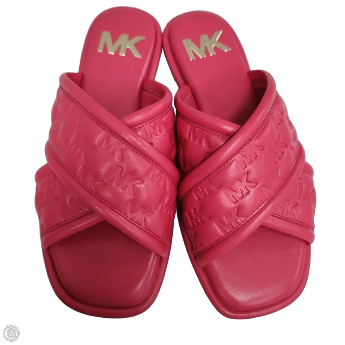 Sandals Designer By Michael Kors In Pink, Size: 8.5