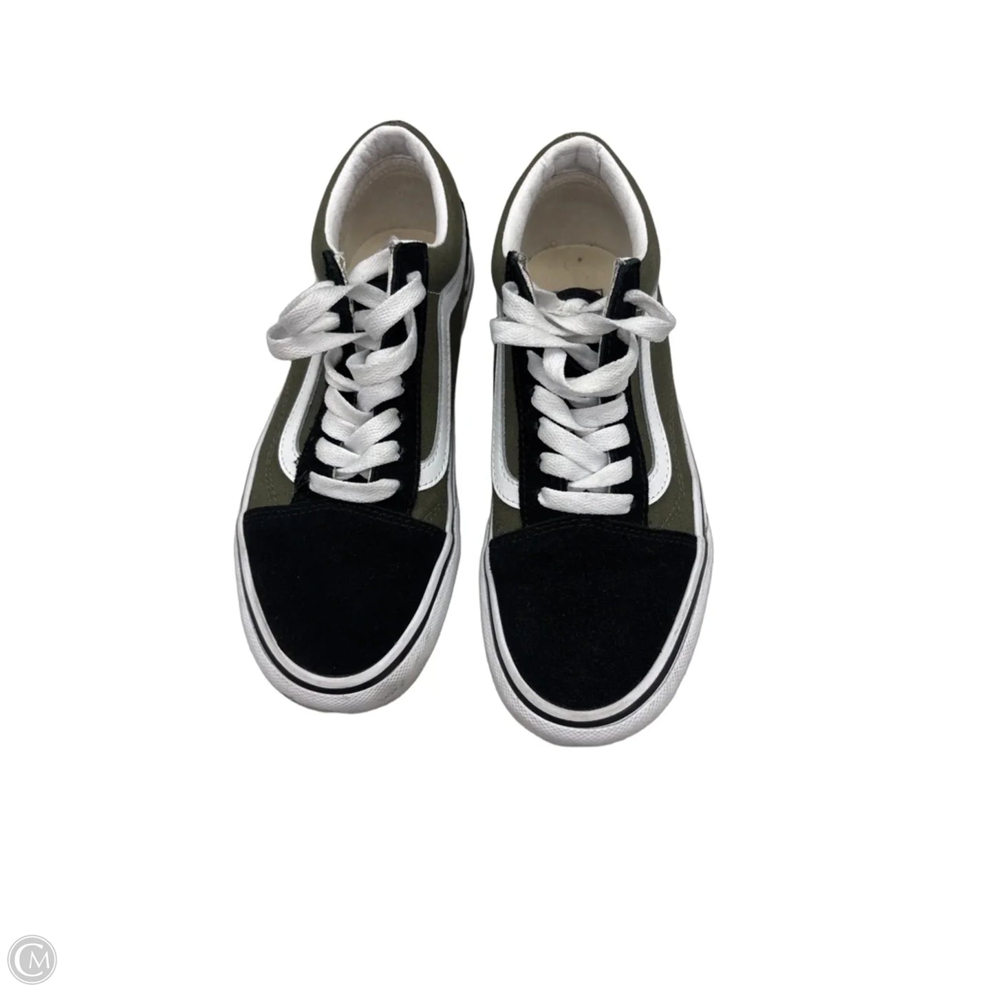 Shoes Sneakers By Vans In Green, Size: 7