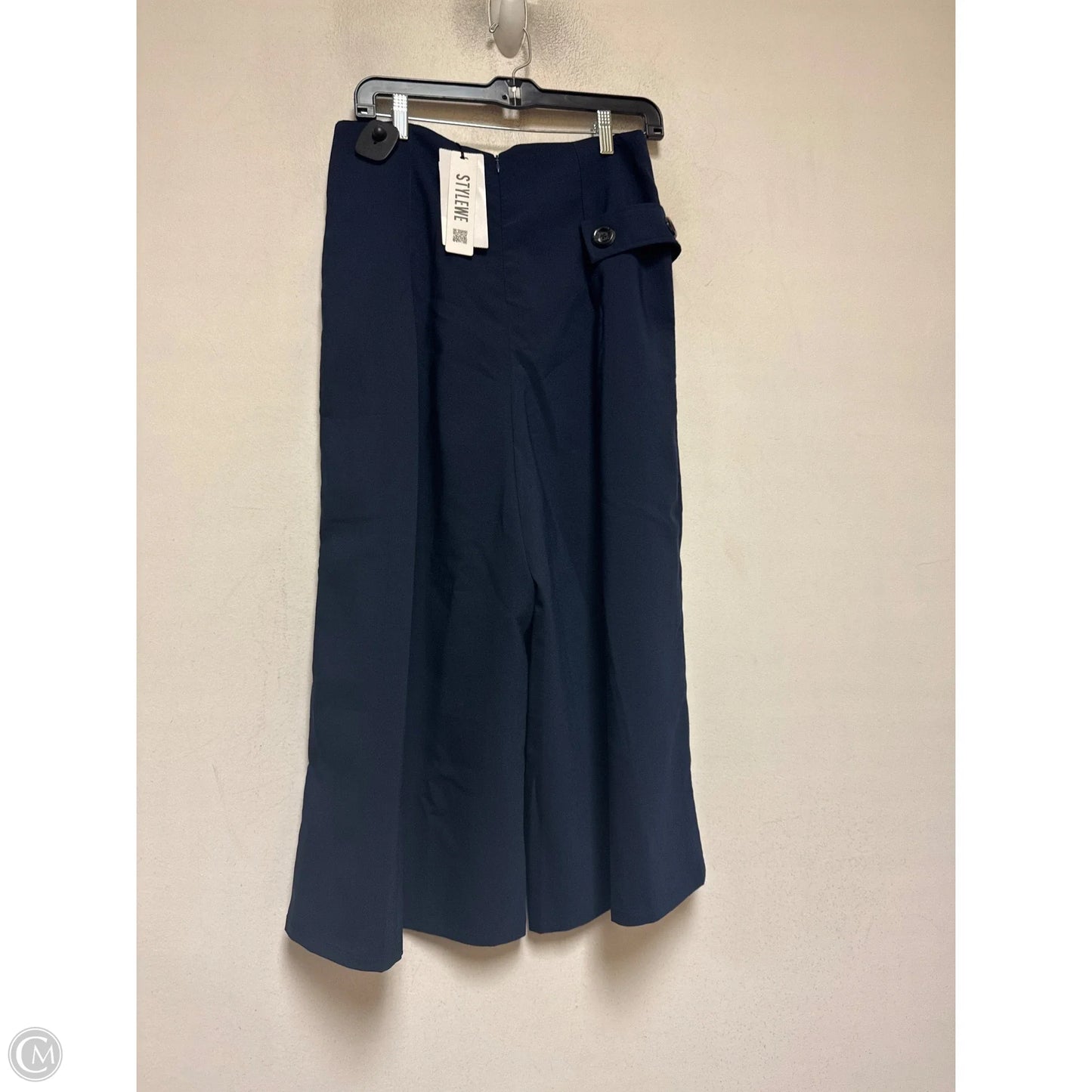 Pants Cropped By Clothes Mentor In Blue, Size: 12