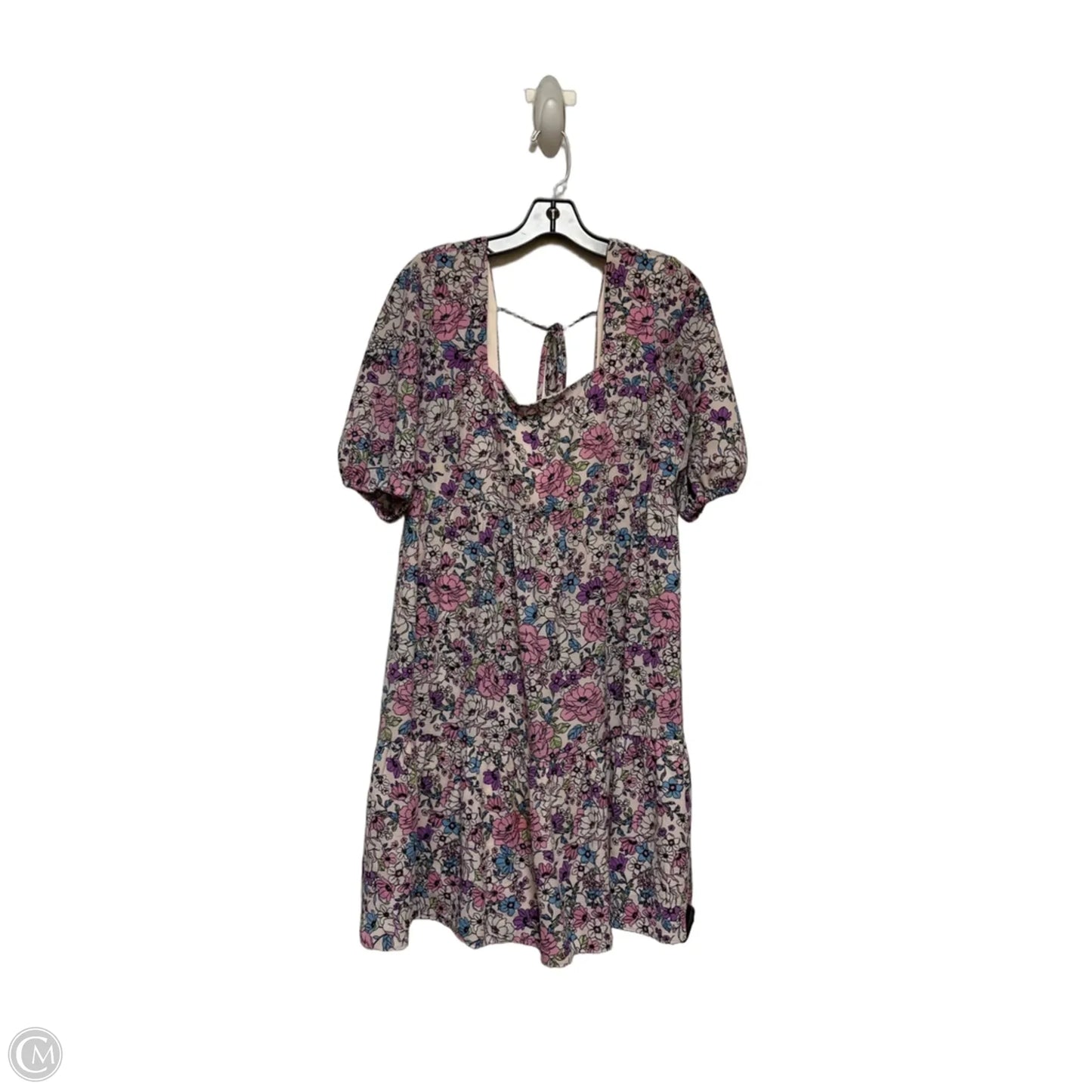 Dress Casual Short By Bcbg In Floral Print, Size: M