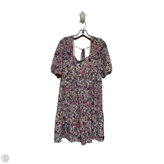 Dress Casual Short By Bcbg In Floral Print, Size: M