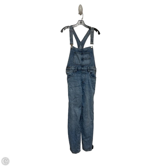 Overalls By Zenana In Blue Denim, Size: S
