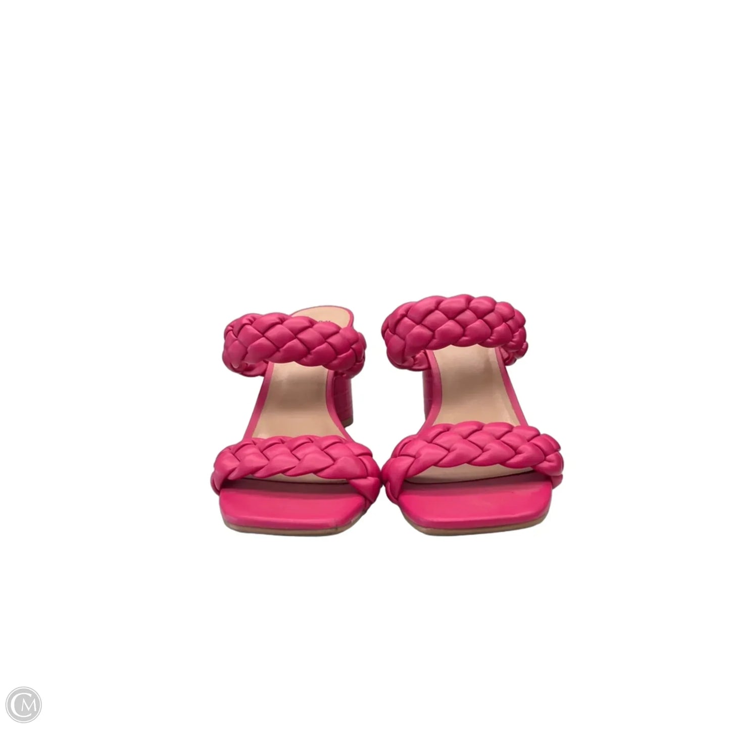 Sandals Heels Block By A New Day In Pink, Size: 6.5