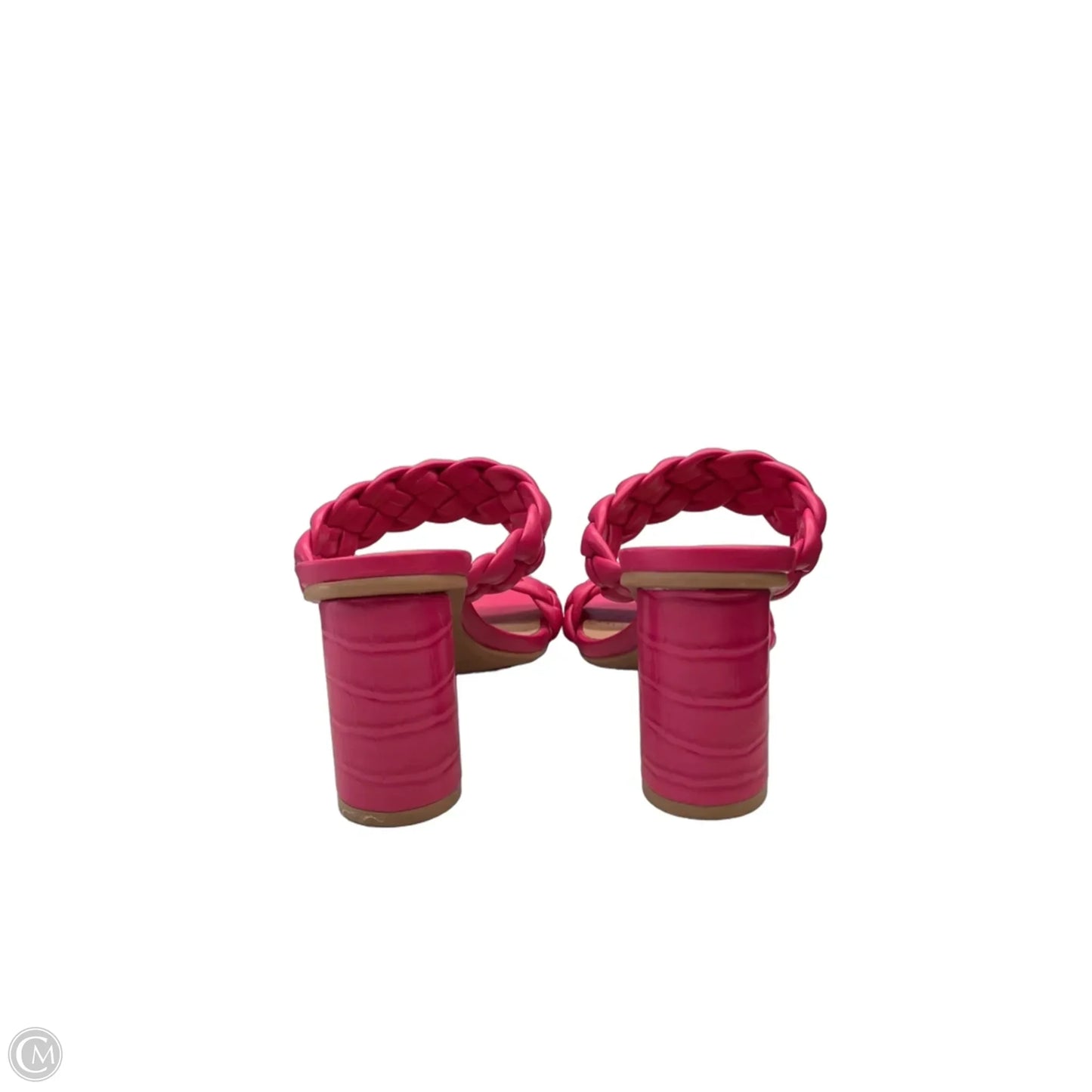 Sandals Heels Block By A New Day In Pink, Size: 6.5