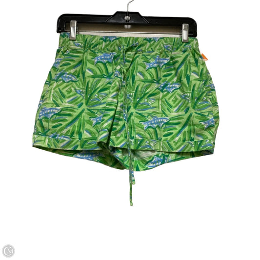 Shorts By Vineyard Vines In Black & Green, Size: 2