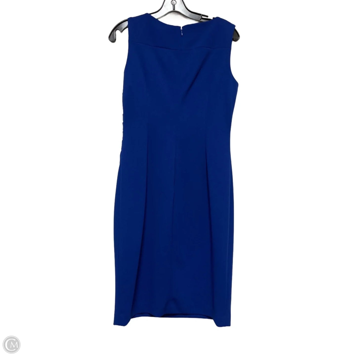 Dress Casual Short By Calvin Klein In Blue, Size: S