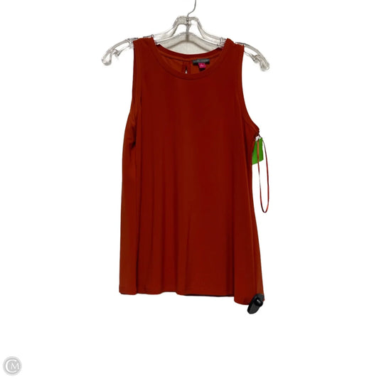 Top Sleeveless By Vince Camuto In Orange, Size: S