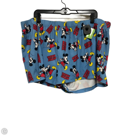 Pajama Pants By Disney In Blue, Size: 2x