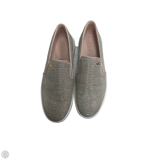 Shoes Flats By Michael By Michael Kors In Pink & Tan, Size: 7.5