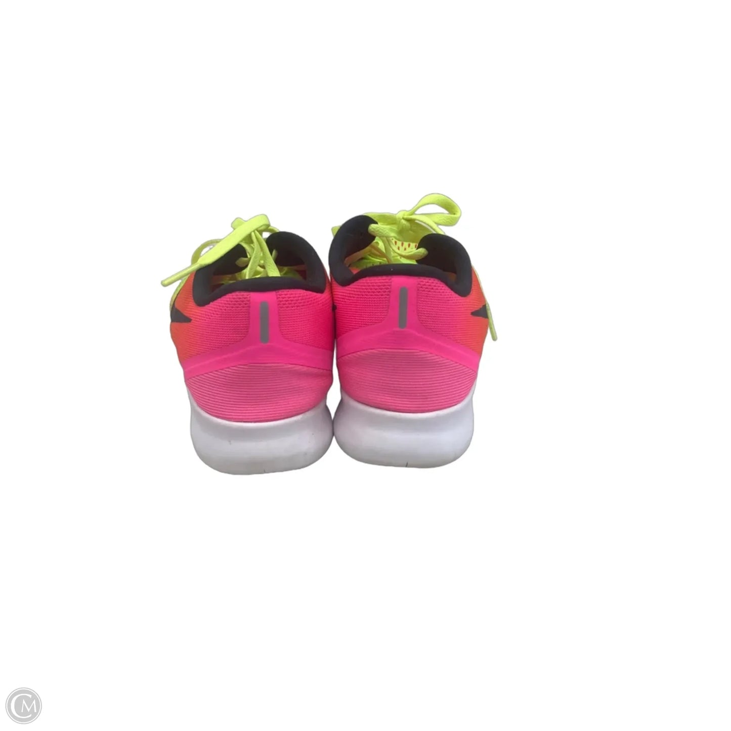 Shoes Athletic By Nike In Green & Orange, Size: 7.5