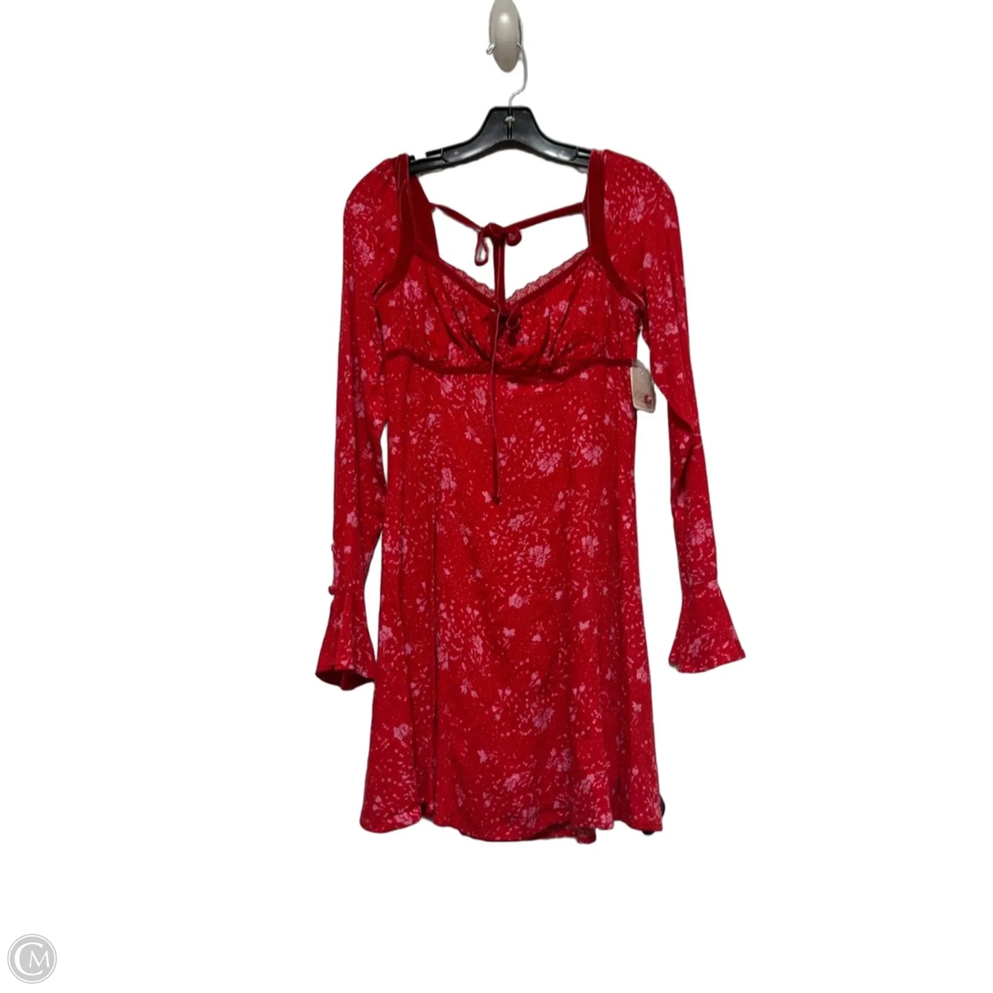 Dress Casual Short By Free People In Pink & Red, Size: Xs