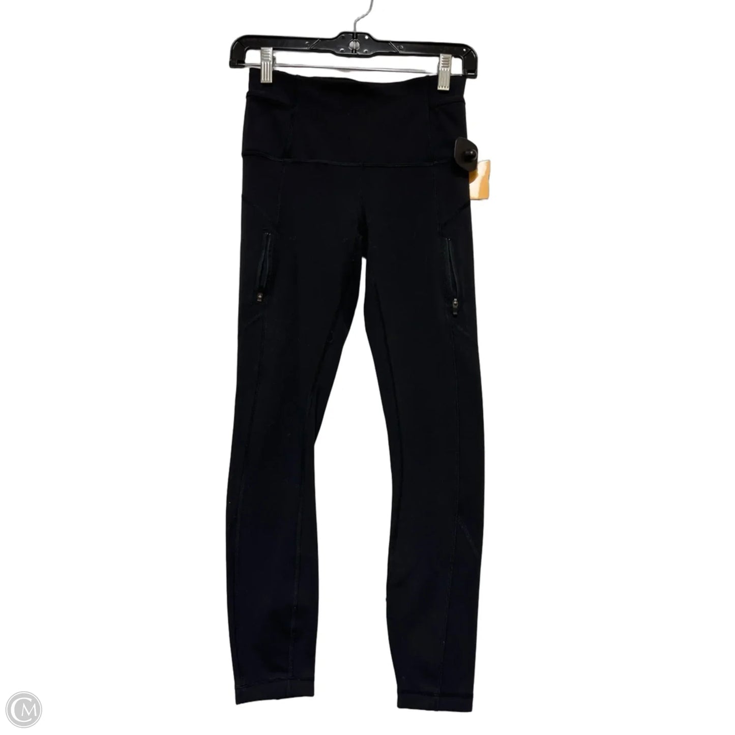 Athletic Leggings By Lululemon In Black, Size: S