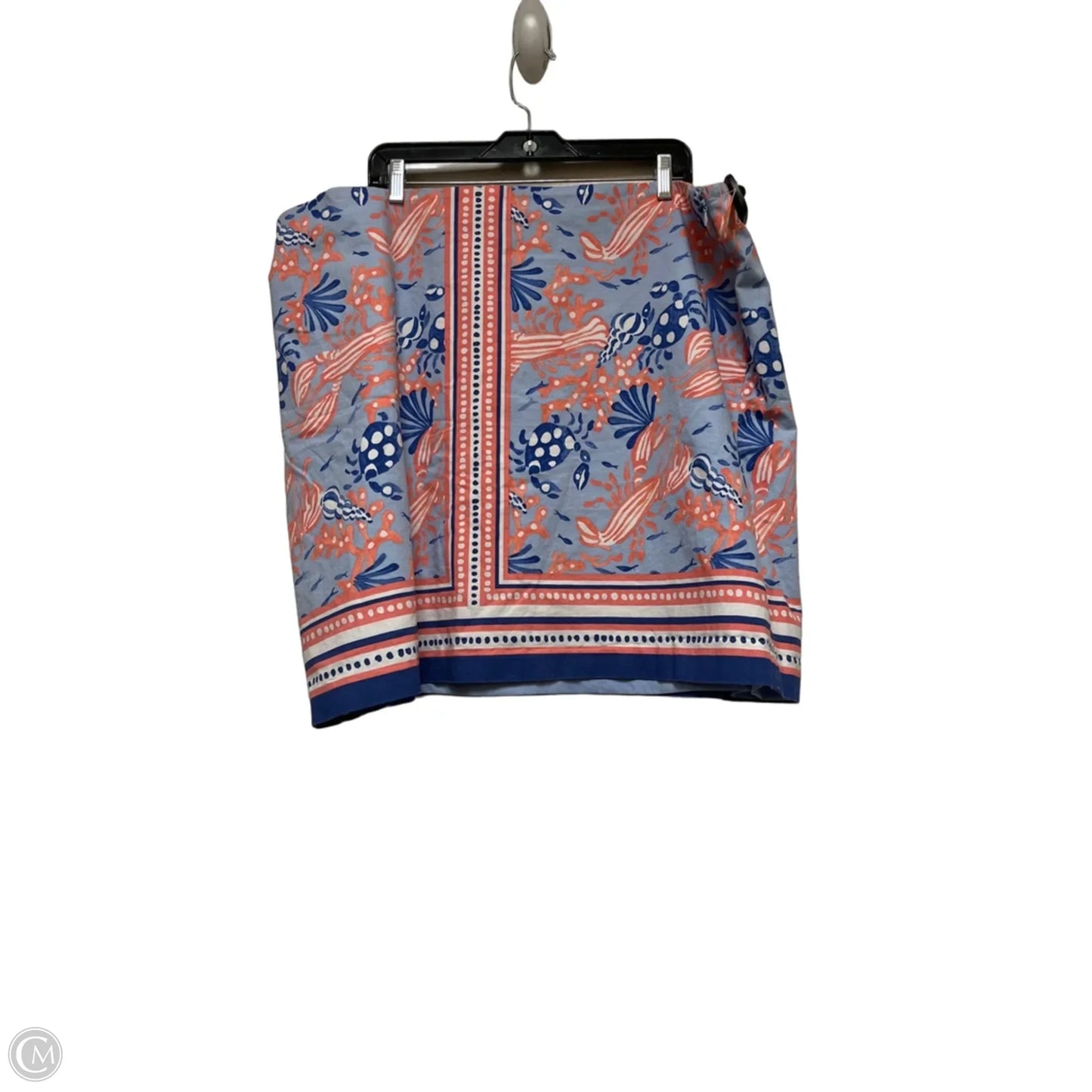 Skirt Mini & Short By Talbots In Blue & Pink, Size: 3x