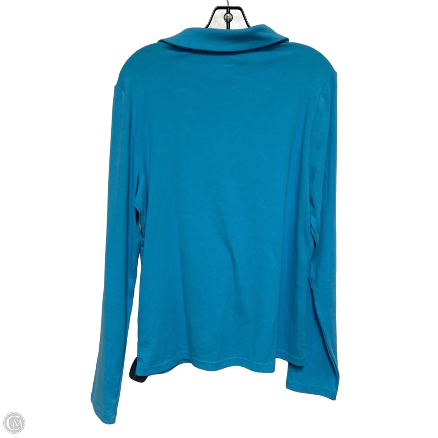 Top Long Sleeve Designer By Lilly Pulitzer In Blue, Size: Xl