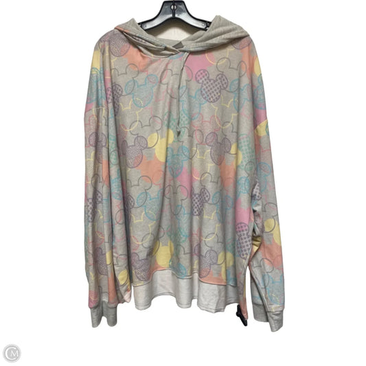 Top Long Sleeve By Disney In Multi-colored, Size: 3x