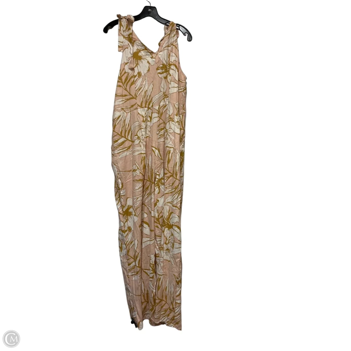 Jumpsuit By Rachel Zoe In Pink & Tan, Size: L