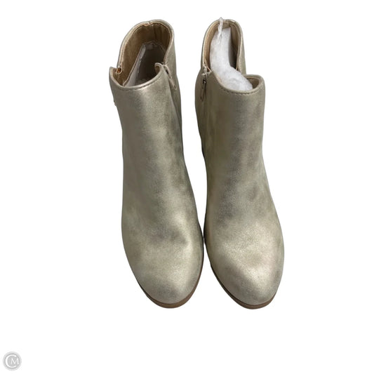 Shoes Heels Block By Style And Co Collection Women In Cream & Tan, Size: 9.5