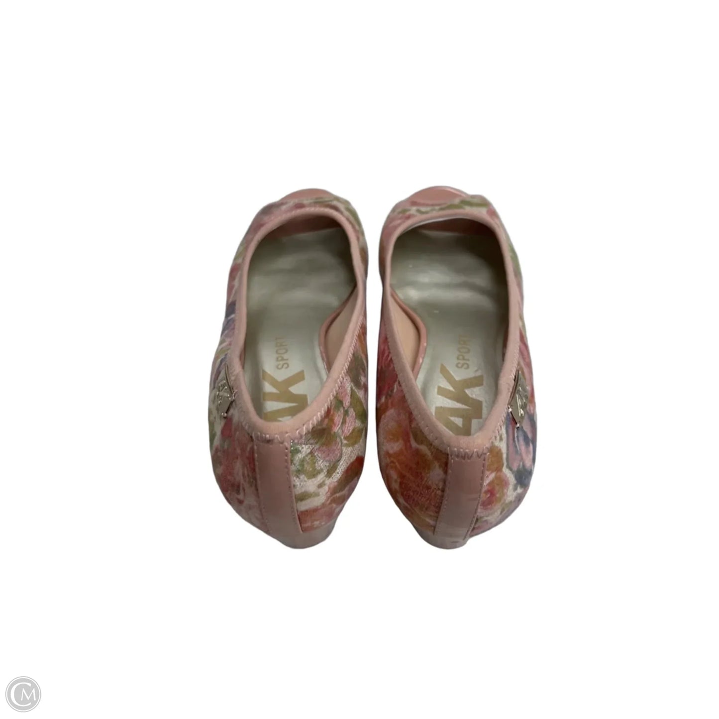 Shoes Heels Wedge By Anne Klein In Floral Print, Size: 9