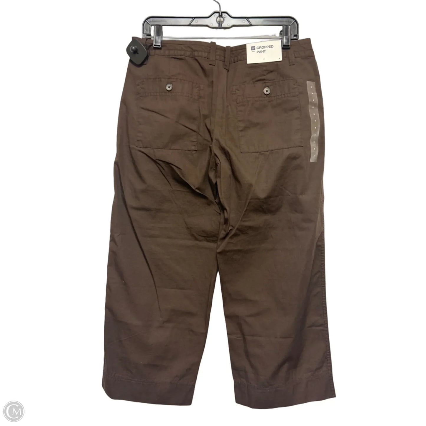 Pants Cropped By Gap In Brown, Size: 6