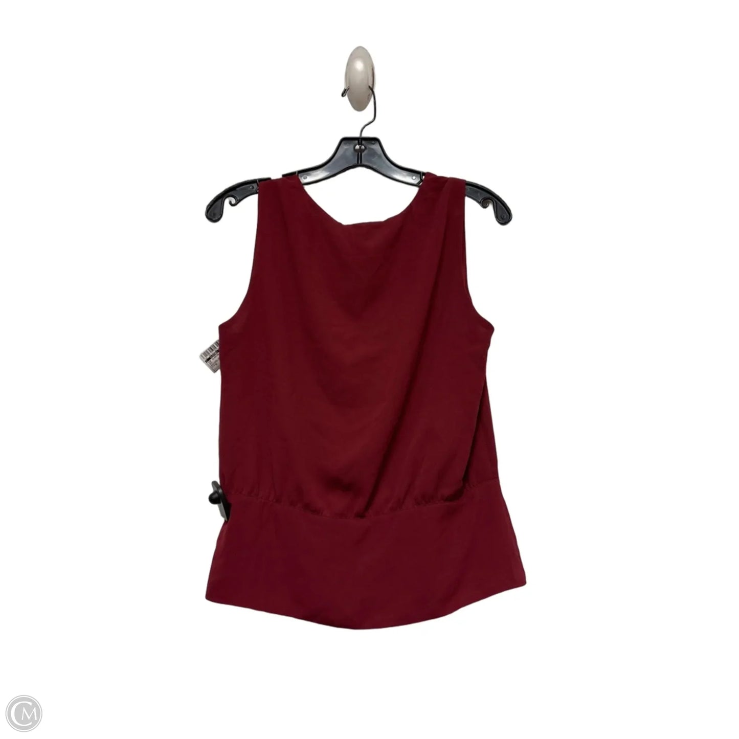 Top Sleeveless By Clothes Mentor In Red, Size: M