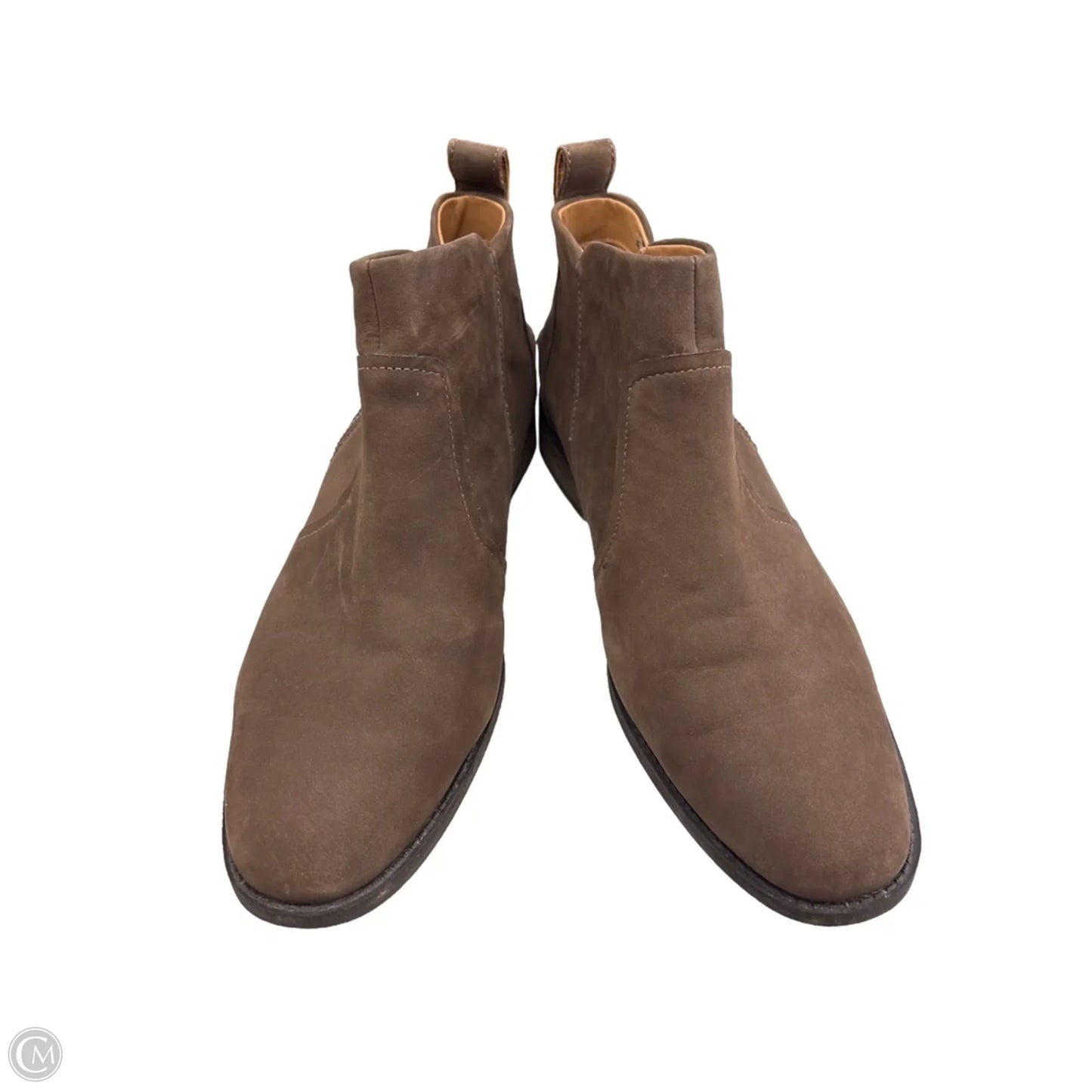 Boots Designer By Ugg In Brown, Size: 12