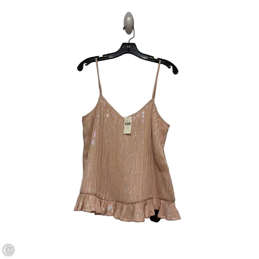 Top Sleeveless By Anthropologie In Pink, Size: S
