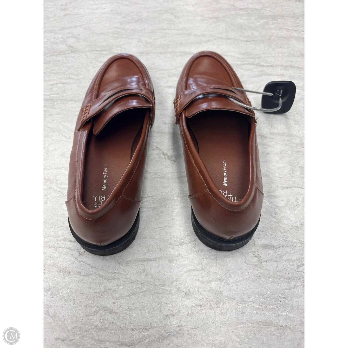 Shoes Flats By Time And Tru In Brown, Size: 9.5