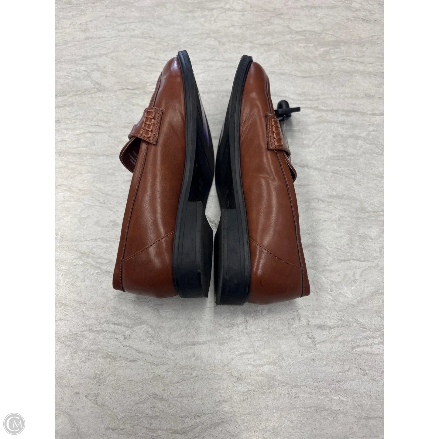 Shoes Flats By Time And Tru In Brown, Size: 9.5