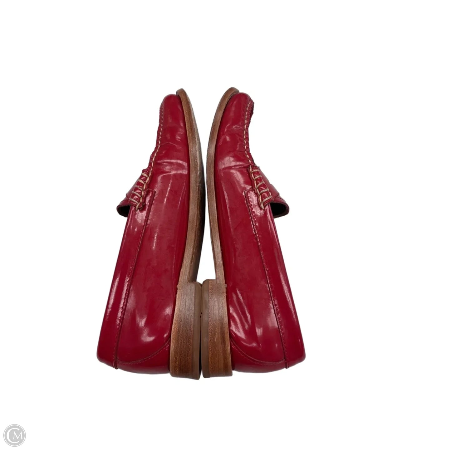 Shoes Flats By Clothes Mentor In Red, Size: 6.5
