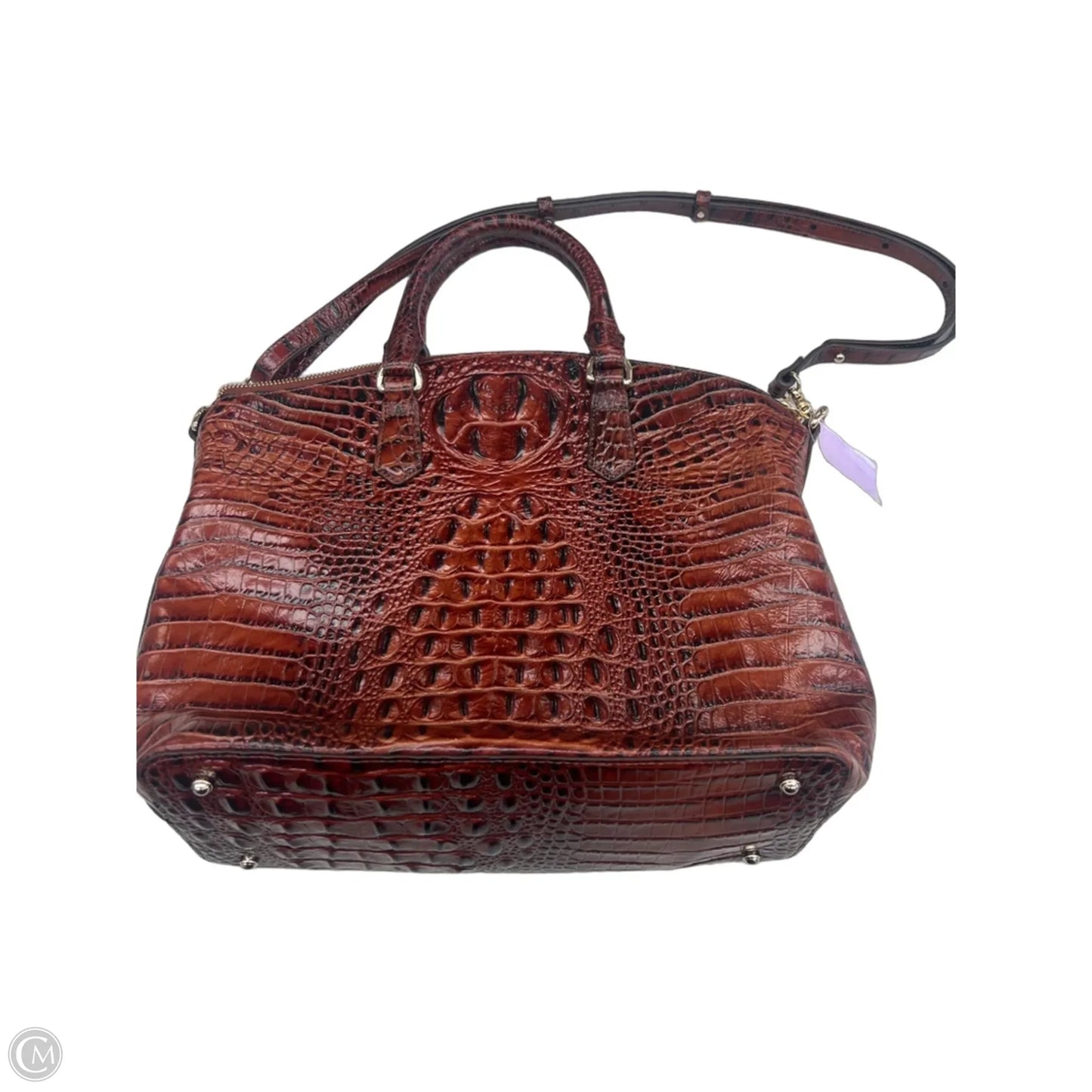 Handbag Designer By Brahmin, Size: Large