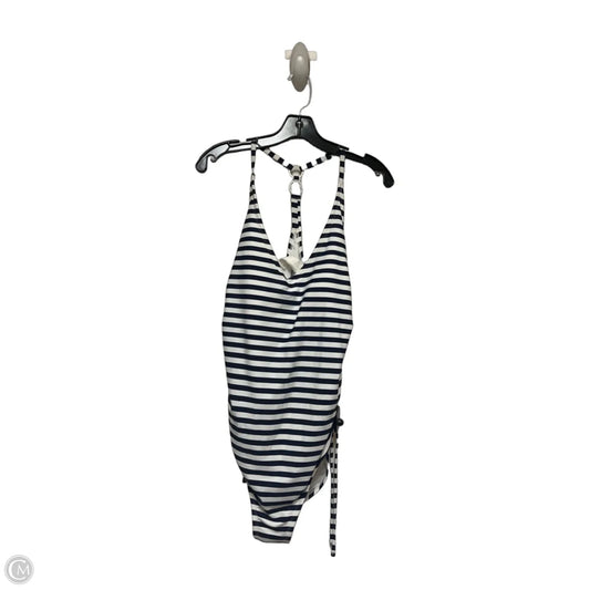 Swimsuit By Kona Sol In Striped Pattern, Size: L