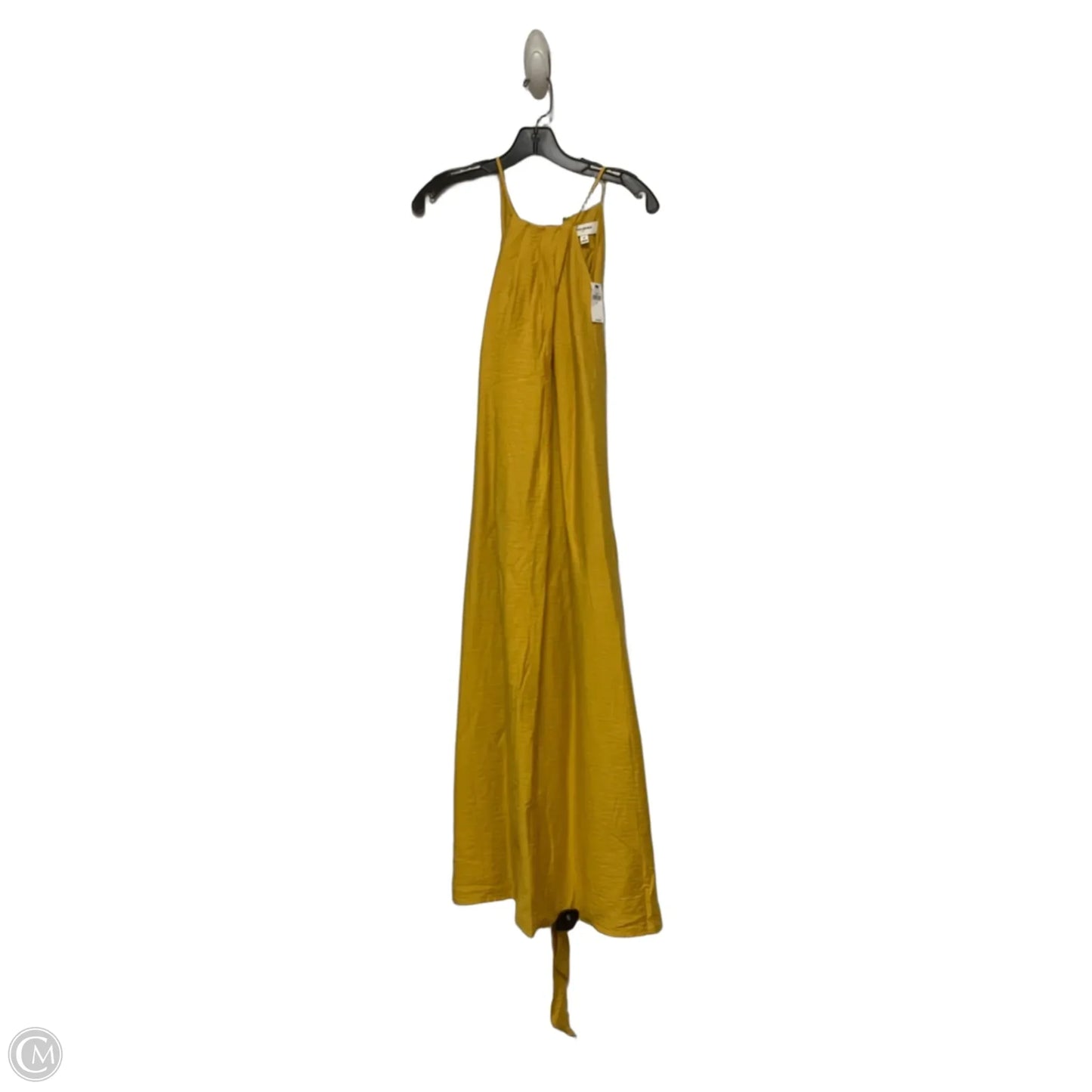 Dress Casual Midi By Banana Republic In Yellow, Size: M