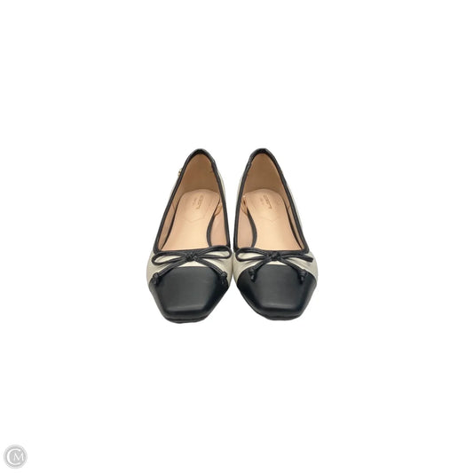 Shoes Heels Block By Liz Claiborne In Black & Tan, Size: 8.5