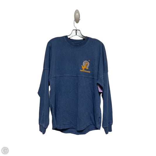 Top Long Sleeve By Disney Store In Blue, Size: Xs