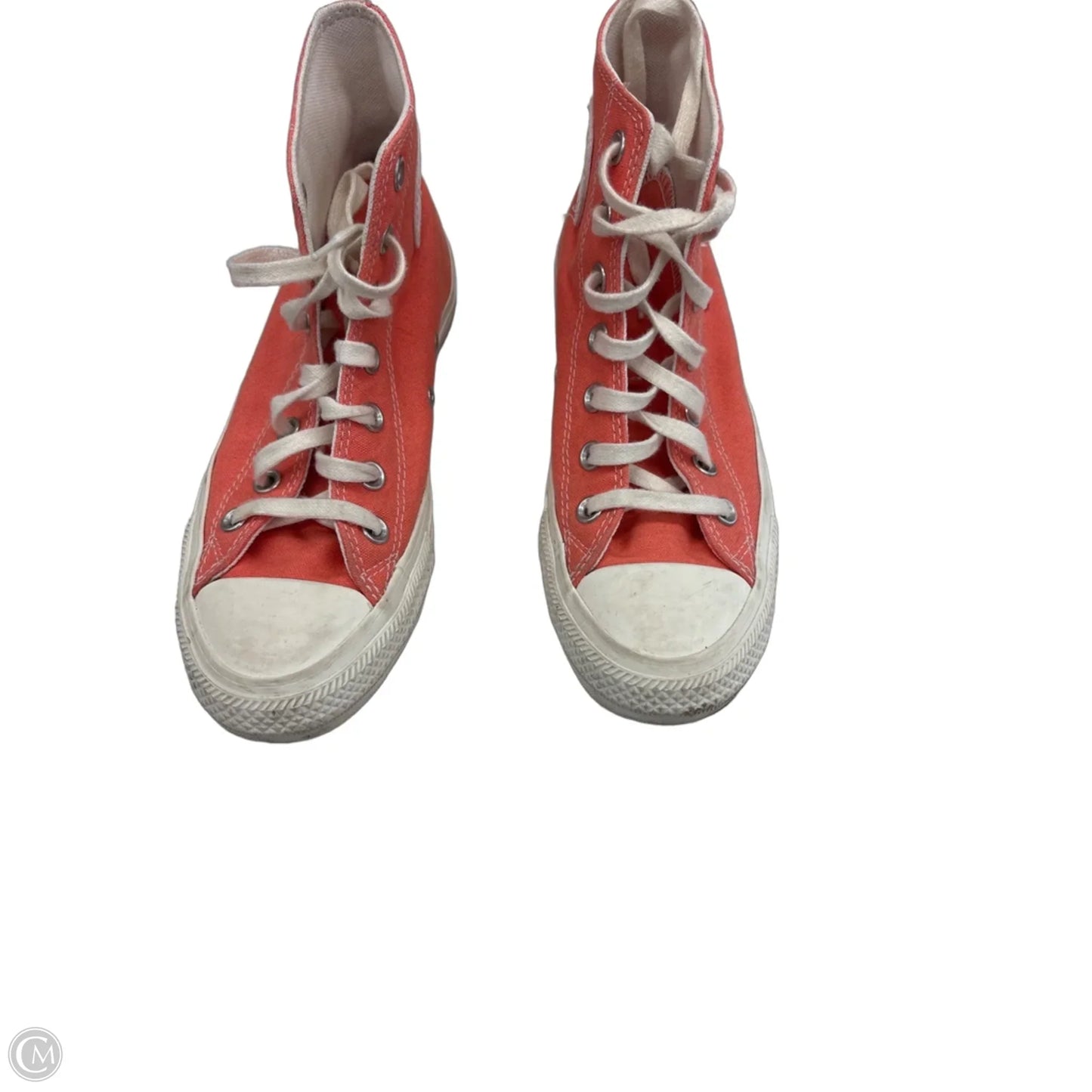 Shoes Sneakers By Converse In Orange, Size: 7