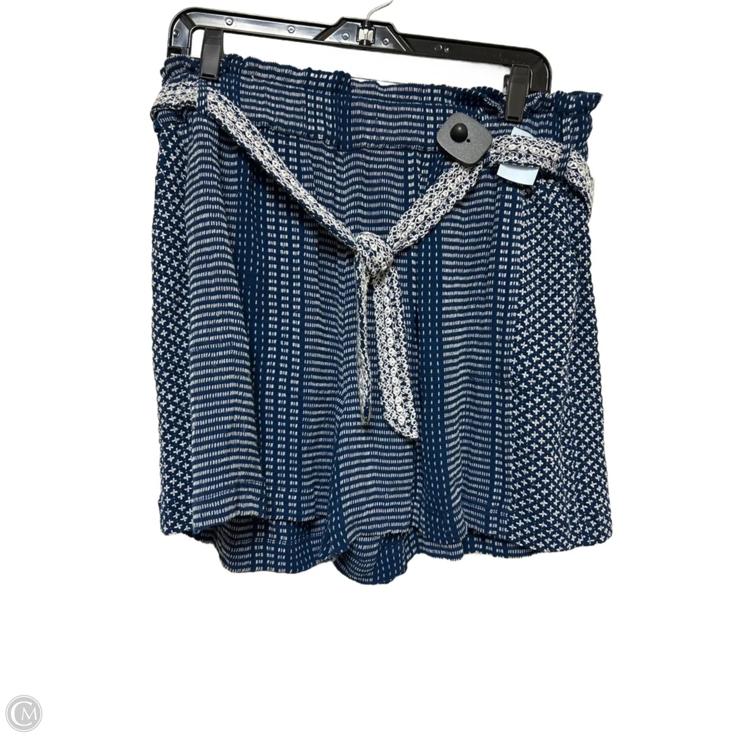 Shorts By Anthropologie In Blue & White, Size: M