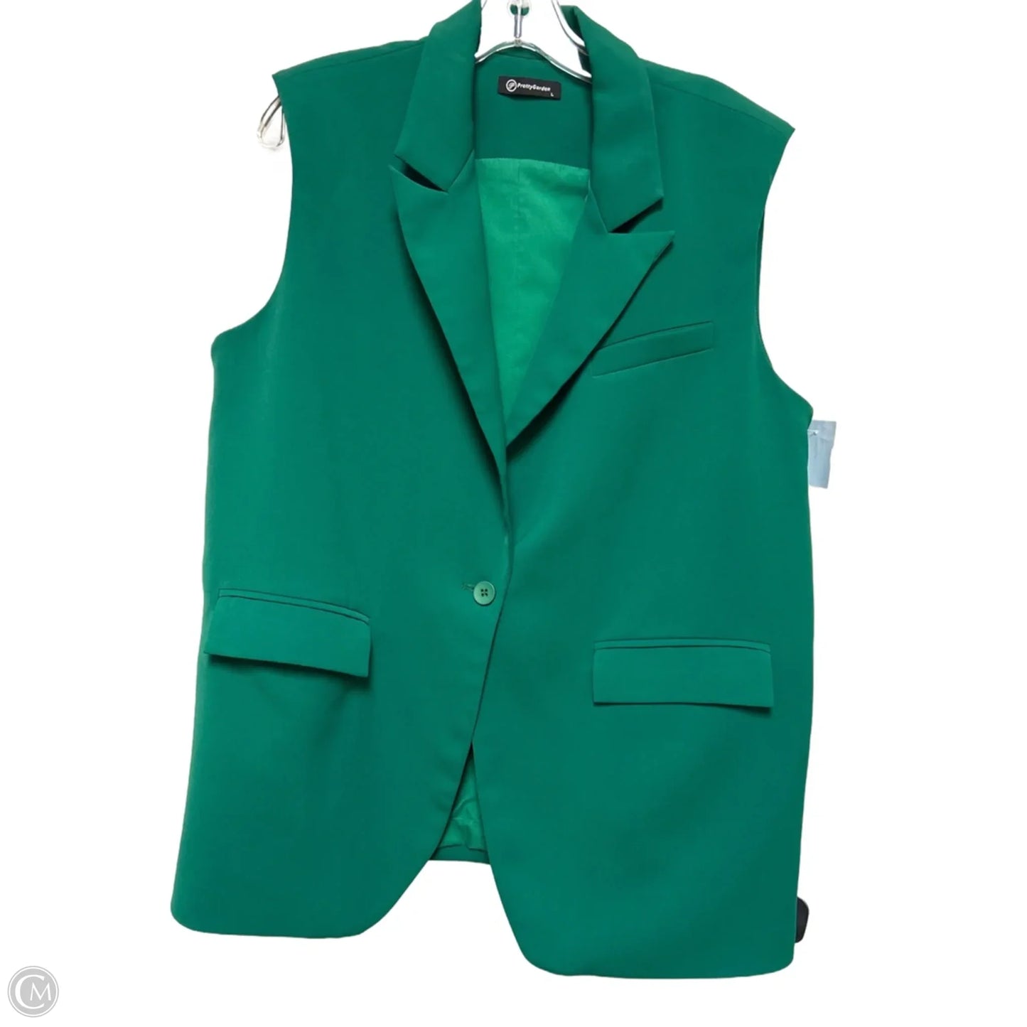 Vest Other By Prettygarden In Green, Size: L