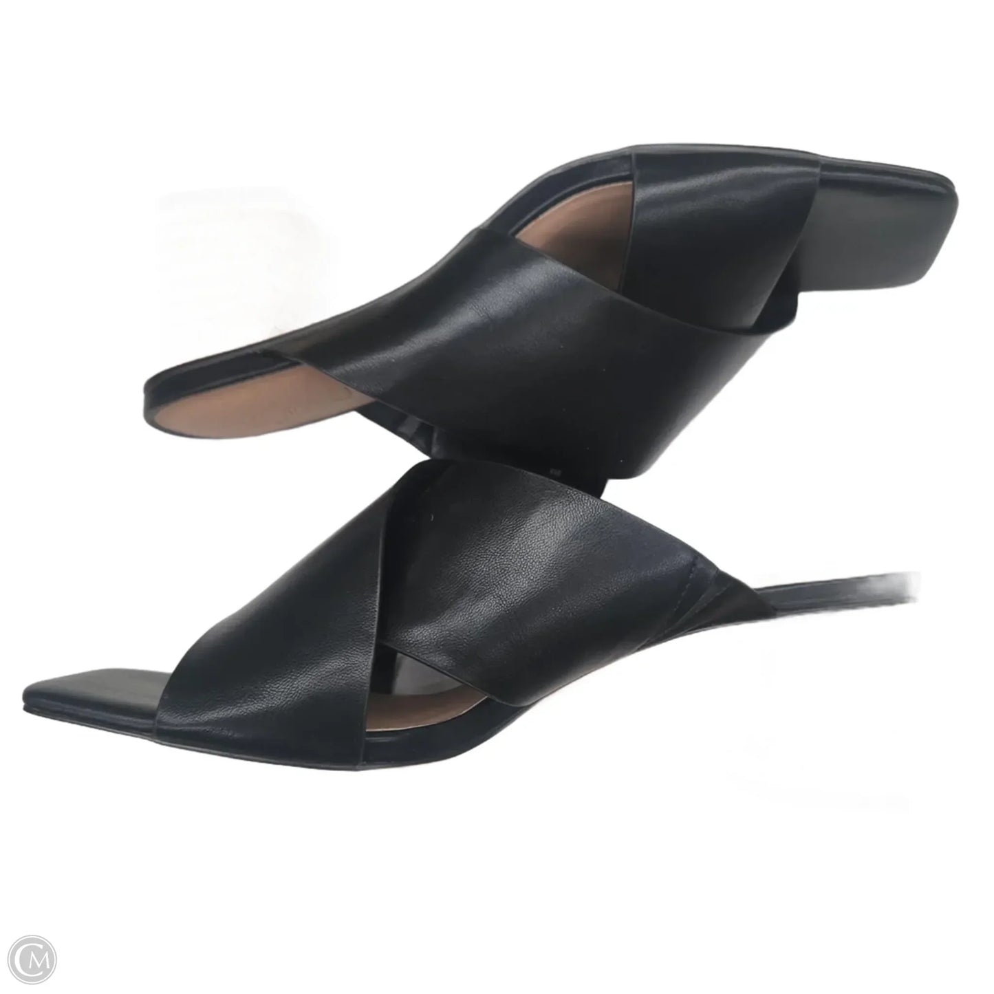 Sandals Heels Block By Splendid In Black, Size: 9